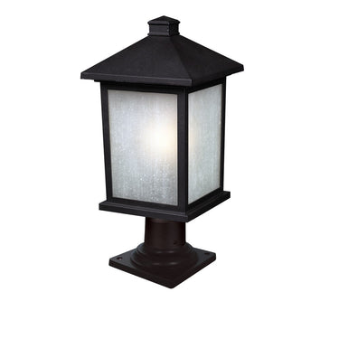 Z-Lite 9.5" Holbrook 1 Light Outdoor Pier Mounted Fixture image