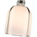 Z-Lite 9.5" Pearson White Opal 1 Light Pendant image 12