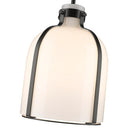 Z-Lite 9.5" Pearson White Opal 1 Light Pendant image 13