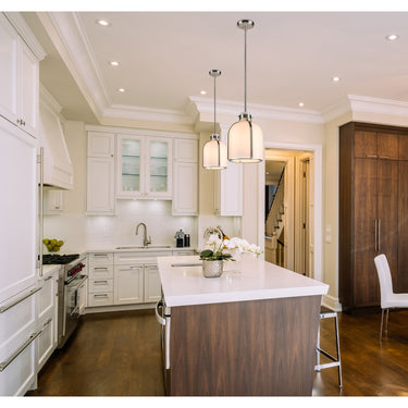 Z-Lite 9.5" Pearson White Opal 1 Light Pendant image 20