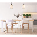 Z-Lite 9.5" Pearson White Opal 1 Light Pendant image 24