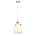 Z-Lite 9.5" Pearson White Opal 1 Light Pendant image
