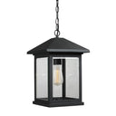 Z-Lite 9.5" Portland 1 Light Outdoor Chain Mount Ceiling Fixture image