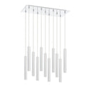 Z-Lite 9.75" Forest Steel 11 Light Chandelier image 13