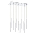 Z-Lite 9.75" Forest Steel 11 Light Chandelier image 15