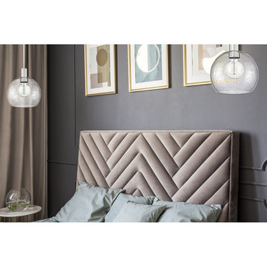 Z-Lite 9.75" Margo Clear Seedy 1 Light Pendant image 18