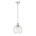 Z-Lite 9.75" Margo Clear Seedy 1 Light Pendant image 2