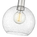 Z-Lite 9.75" Margo Clear Seedy 1 Light Pendant image 9