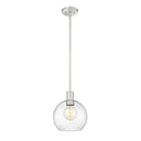 Z-Lite 9.75" Margo Clear Seedy 1 Light Pendant image