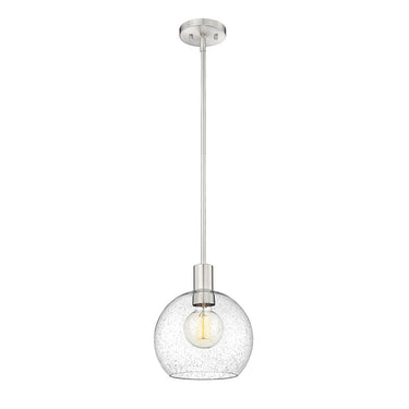 Z-Lite 9.75" Margo Clear Seedy 1 Light Pendant image