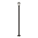 Z-Lite 9.75" Talbot 1 Light Outdoor Post Mounted Fixture image 1