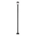 Z-Lite 9.75" Talbot 1 Light Outdoor Post Mounted Fixture image 2