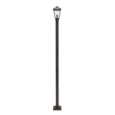 Z-Lite 9.75" Talbot 1 Light Outdoor Post Mounted Fixture image 3