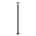 Z-Lite 9.75" Talbot 1 Light Outdoor Post Mounted Fixture image 5