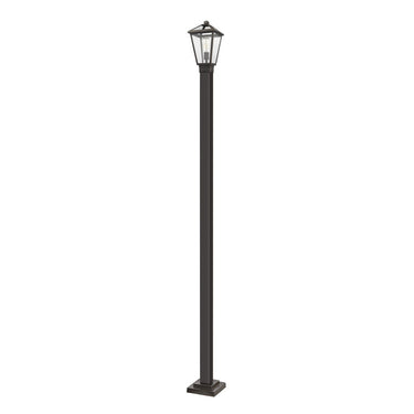 Z-Lite 9.75" Talbot 1 Light Outdoor Post Mounted Fixture image 5