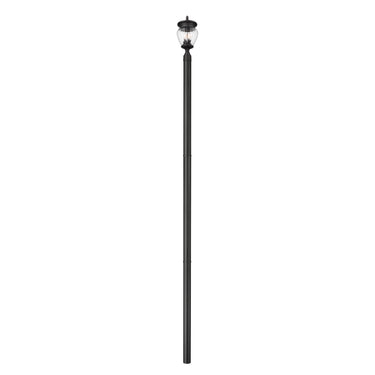 Z-Lite 9" Davina 3 Light Outdoor Post Mounted Fixture image 1