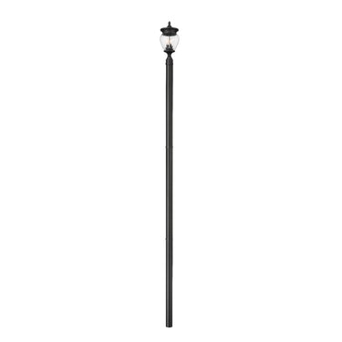 Z-Lite 9" Davina 3 Light Outdoor Post Mounted Fixture image