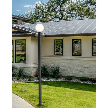 Z-Lite 9" Laurent 1 Light Outdoor Post Mounted Fixture image 10