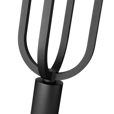 Z-Lite 9" Leland 1 Light Outdoor Post Mount Fixture image 3