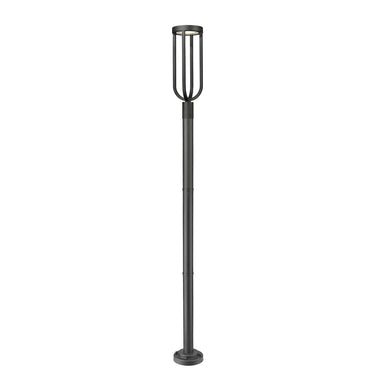 Z-Lite 9" Leland 1 Light Outdoor Post Mounted Fixture image 2