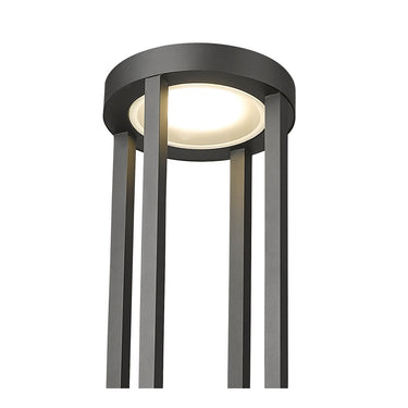 Z-Lite 9" Leland 1 Light Outdoor Post Mounted Fixture image 3