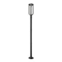 Z-Lite 9" Leland Glass 1 Light Outdoor Post Mounted Fixture image 4