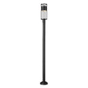 Z-Lite 9" Luca 1 Light Outdoor Post Mounted Fixture image 1