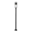 Z-Lite 9" Luca 1 Light Outdoor Post Mounted Fixture image 2