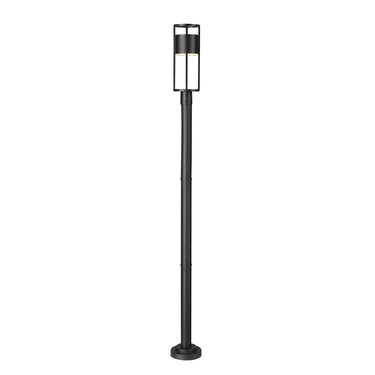 Z-Lite 9" Luca 1 Light Outdoor Post Mounted Fixture image 2