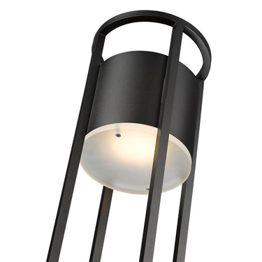 Z-Lite 9" Luca 1 Light Outdoor Post Mounted Fixture image 3