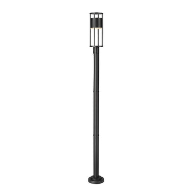 Z-Lite 9" Luca 1 Light Outdoor Post Mounted Fixture image