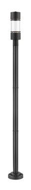 Z-Lite 9" Luminata 1 Light Outdoor Post Mounted Fixture image