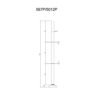 Z-Lite 9" Outdoor Post image 1
