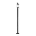 Z-Lite 9" Roundhouse 1 Light Outdoor Post Mounted Fixture image