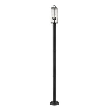 Z-Lite 9" Sana 2 Light Outdoor Post Mounted Fixture image 1