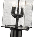 Z-Lite 9" Sana 2 Light Outdoor Post Mounted Fixture image 3