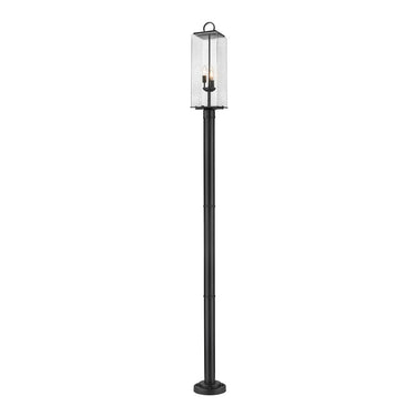 Z-Lite 9" Sana 3 Light Outdoor Post Mounted Fixture image 1