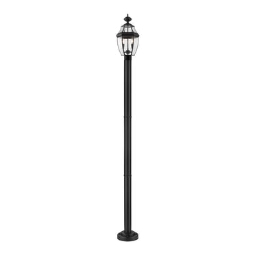 Z-Lite 92" High Westover 2 Light Outdoor Post Mounted Fixture image
