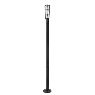 Z-Lite 93" High Helix 1 Light Outdoor Post Mounted Fixture image 4
