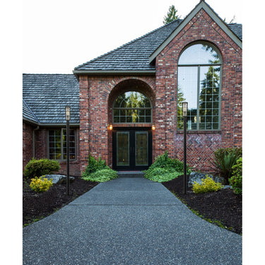 Z-Lite 93" High Helix 1 Light Outdoor Post Mounted Fixture image 6