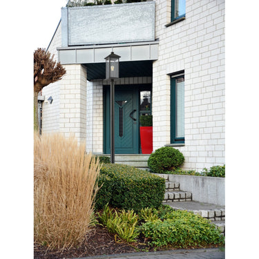 Z-Lite 97" High Portland 1 Light Outdoor Post Mounted Fixture image 1