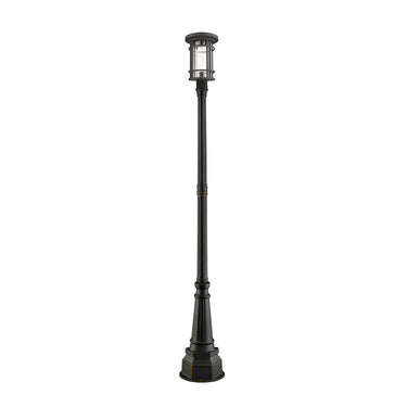 Z-Lite 99.5" High Jordan 1 Light Outdoor Post Mounted Fixture image