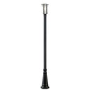 Z Lite Abbey 1 Light 111" Outdoor Post Mounted Fixture 