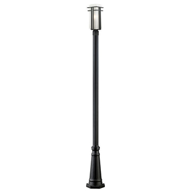 Z Lite Abbey 1 Light 113" Outdoor Post Mounted Fixture 
