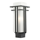 Z Lite Abbey 1 Light 15" Outdoor Post Mount Fixture 