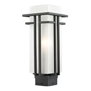 Z Lite Abbey 1 Light 15" Outdoor Post Mount Fixture 