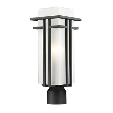 Z Lite Abbey 1 Light 17" Outdoor Post Mount Fixture 