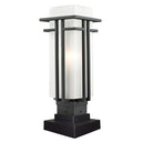 Z Lite Abbey 1 Light 18" Outdoor Pier Mounted Fixture 