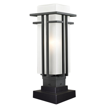 Z Lite Abbey 1 Light 18" Outdoor Pier Mounted Fixture 