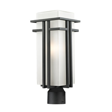 Z Lite Abbey 1 Light 19" Outdoor Post Mount Fixture 